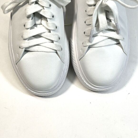 Jeffrey Campbell PLAY Womens Solid White Platform Sneaker Size 9.5 Nordstrom - Picture 7 of 14